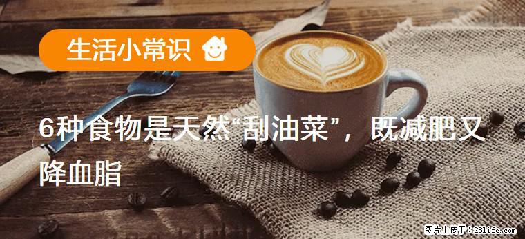 【生活小常识】6种食物是天然“刮油菜”，既减肥又降血脂 - 大兴安岭生活资讯 - 大兴安岭28生活网 dxal.28life.com